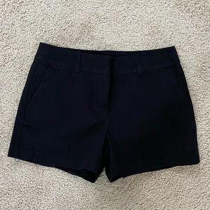 LOFT Riviera Shorts With 4 Inch Inseam, Size 2 in Black